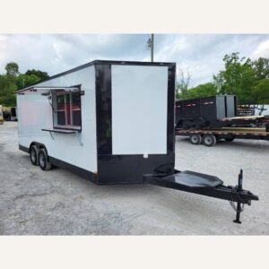 8.5 x 20 Blackout Elite Trailer - High-Volume Event Kitchen