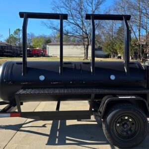330 Gallon Two-Door Smoker - Dual Counterweights & Four Racks
