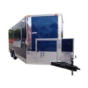 8.5 x 16 Blue Catering Concession Food Vending Trailer