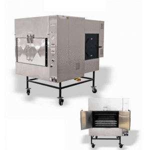 Ole Hickory Pits EL BBQ Smoker - Revolving Racks, 60 Sq Ft Surface