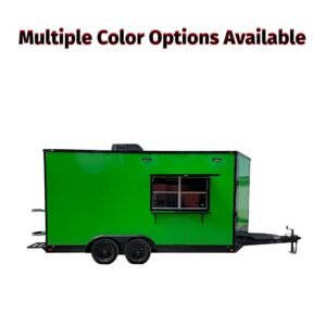 8.5 x 16 Elite Concession Trailer - 8-Foot Interior, Climate Control